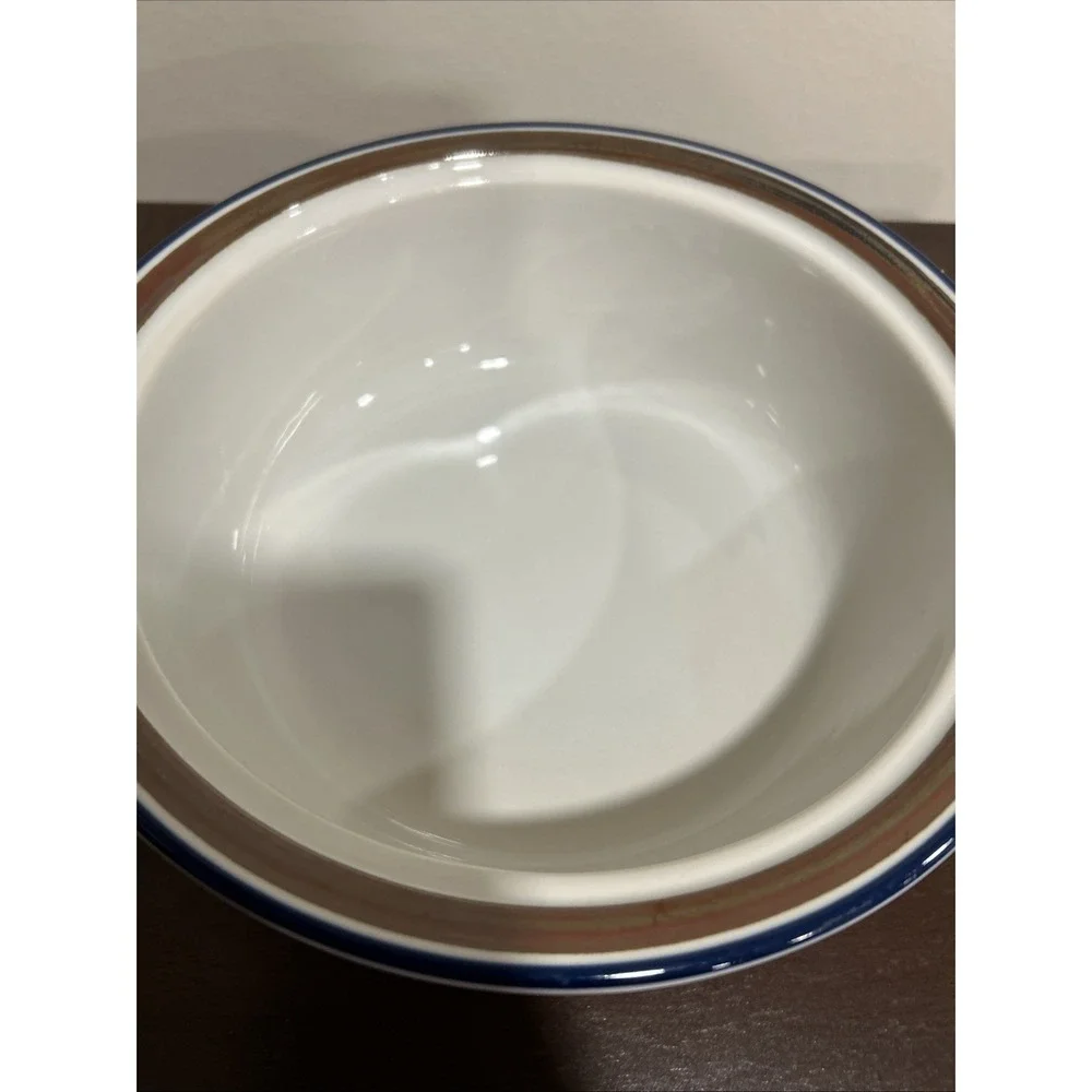 salem‎ stoneware Casserole Lidded Dish Blue